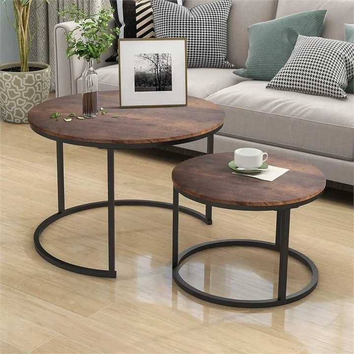 HOJINLINERO Nesting Coffee Tables