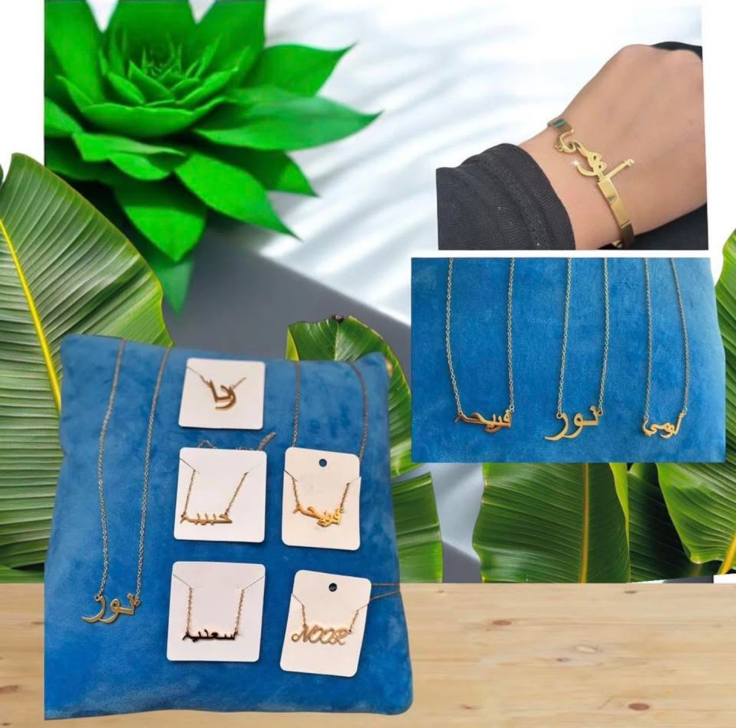 Decorative Name Necklaces and Bracelet - photo 2