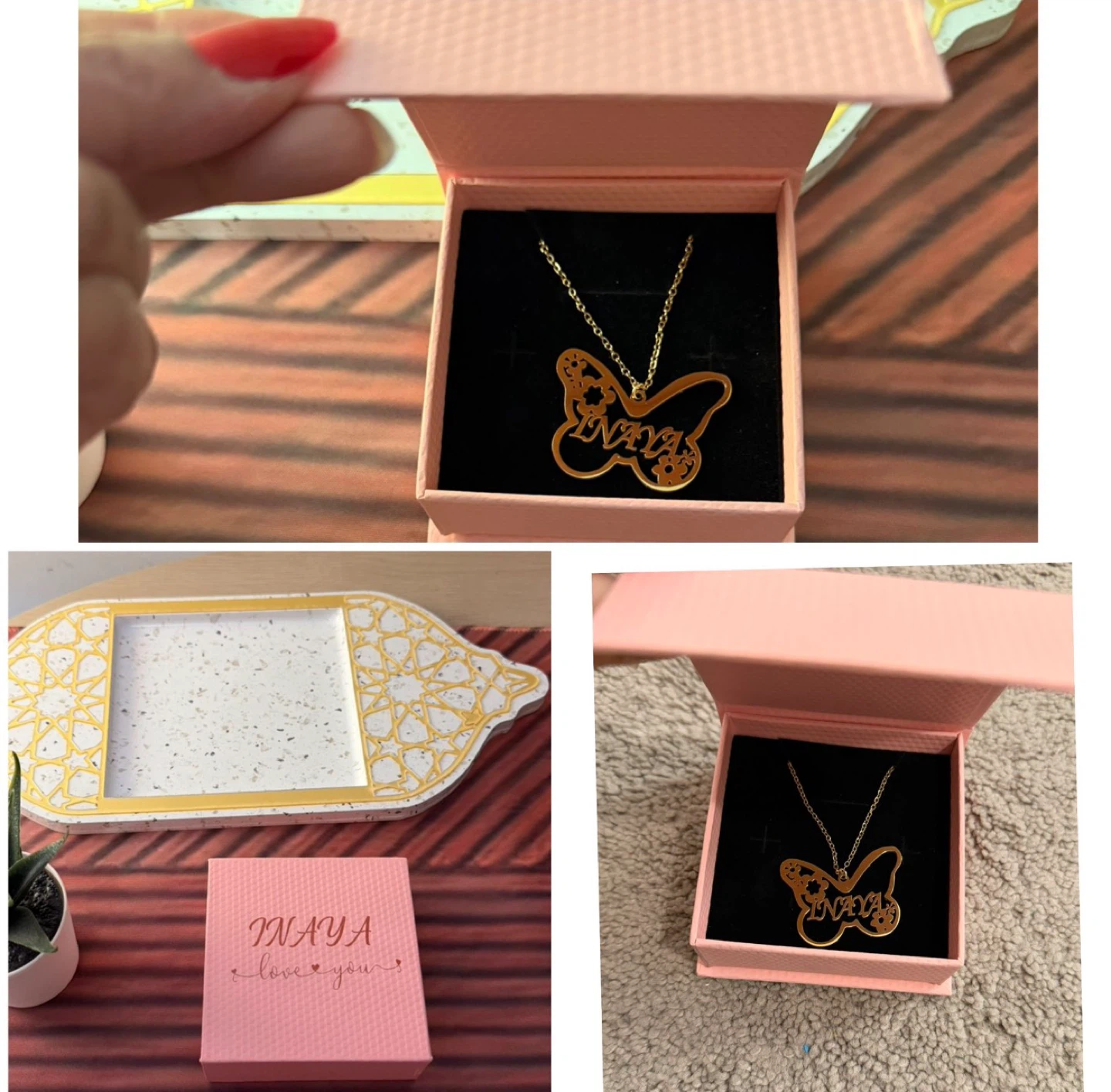 Decorative Name Necklaces and Bracelet - photo 3