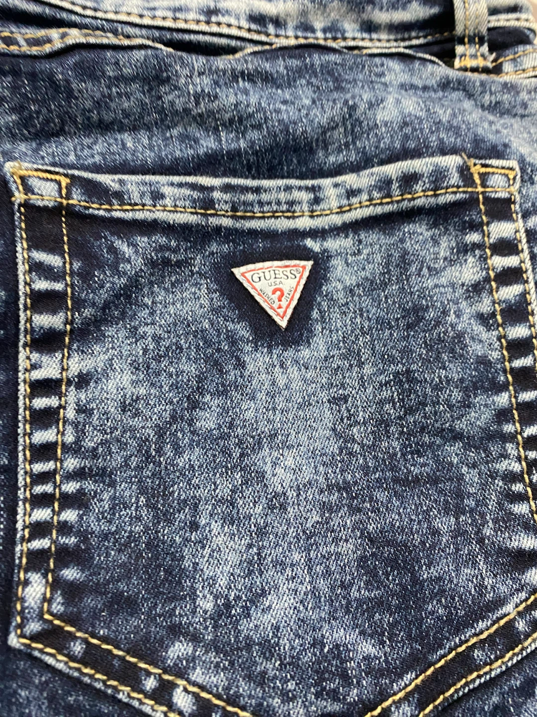 Guess Los Angeles Acid Wash Denim Jeans Size 31 - photo 4