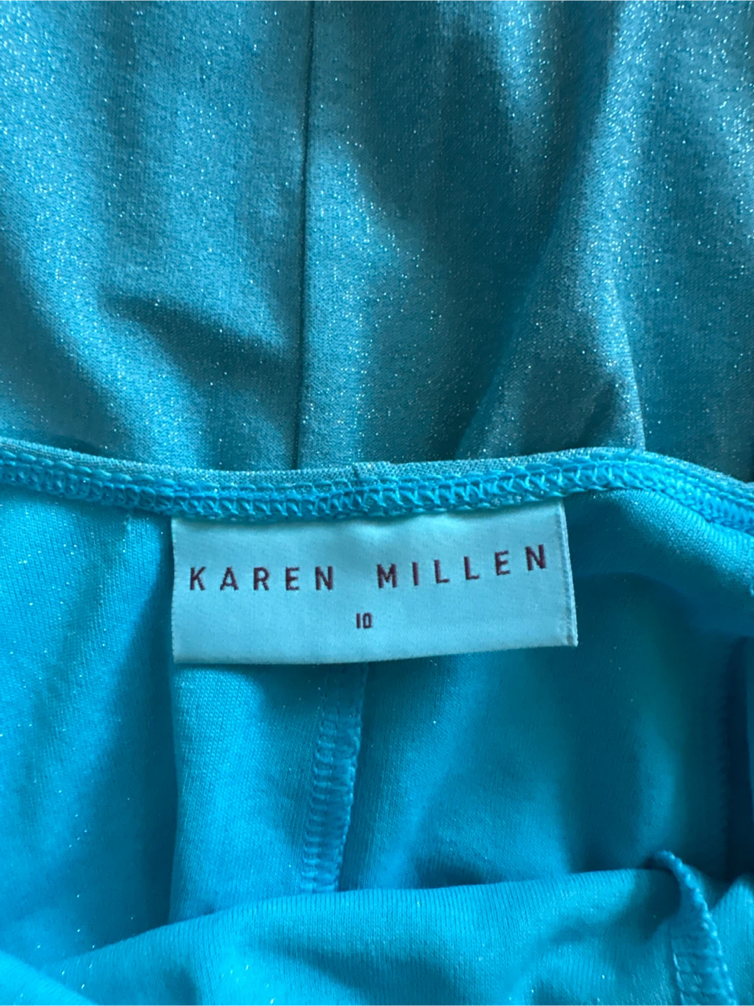 Karen Millen Blue Shimmer Dress  XS/S - photo 5