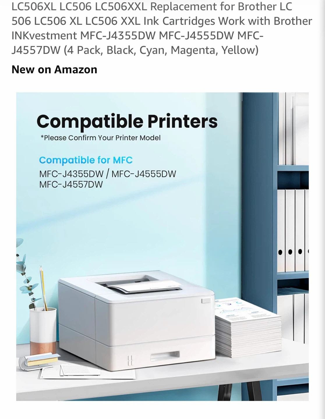 Print Impression LC506XL Ink Cartridges (4 Pack) - photo 2