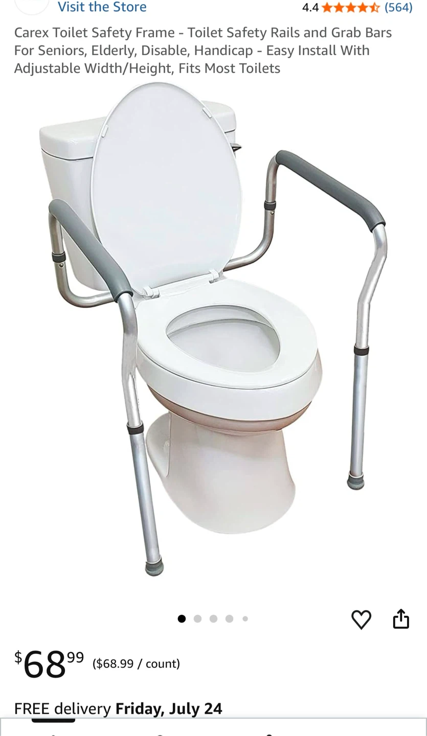 Carex Toilet Safety Frame