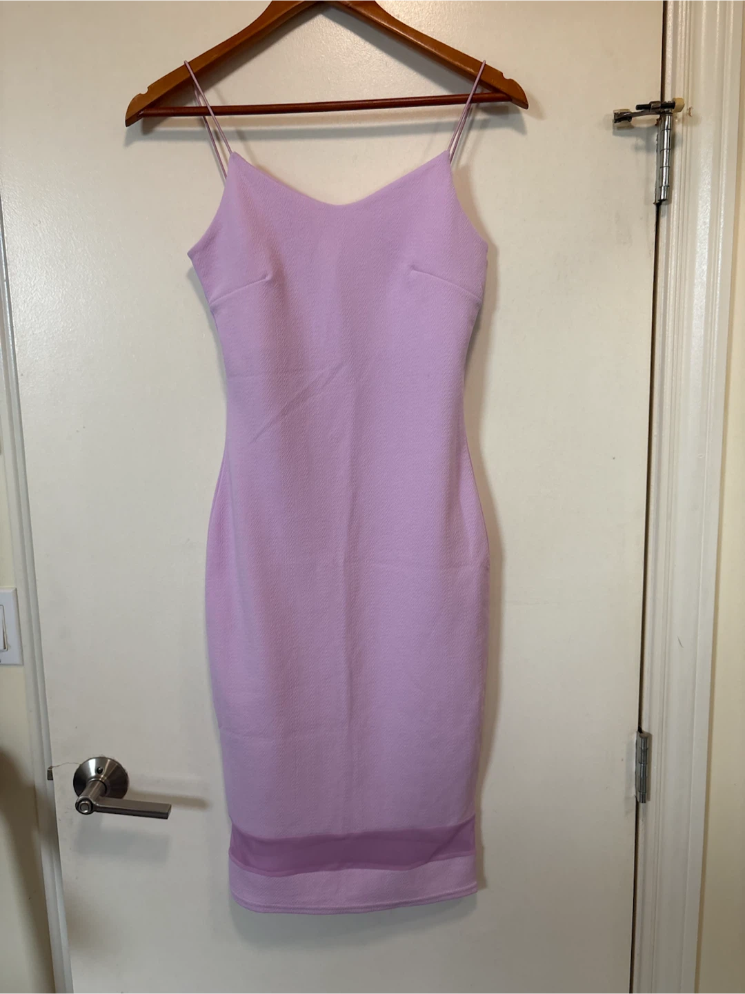 Lilac Pink Bodycon Dress US 4