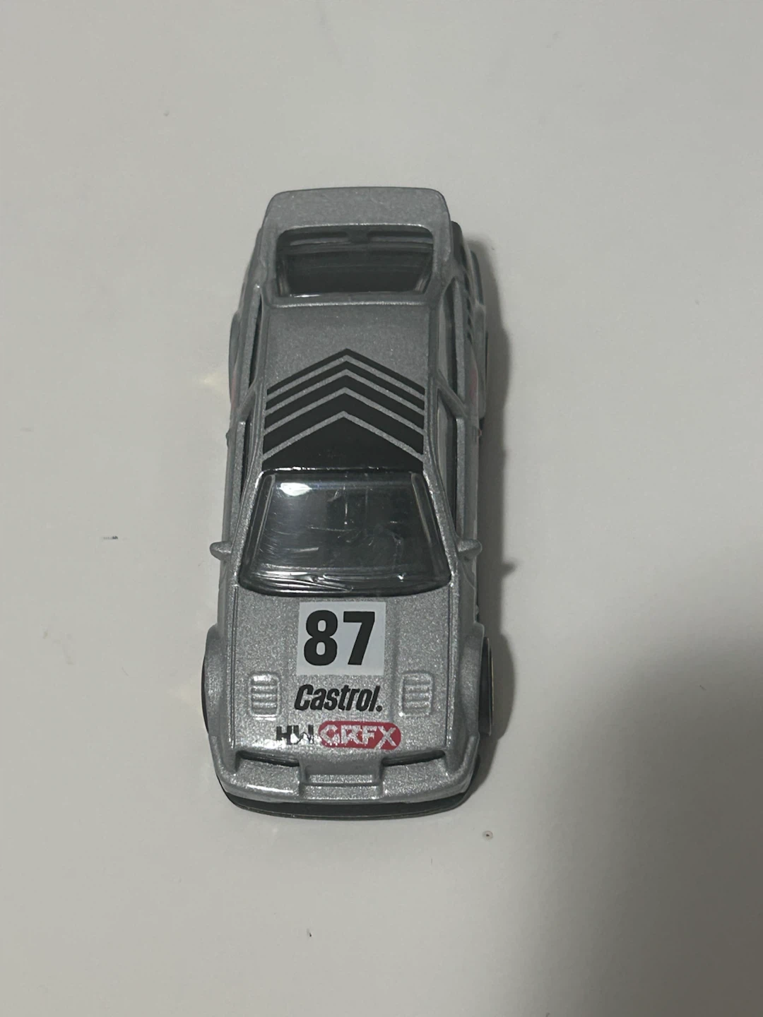 Hot Wheels Car - Silver #87 Castrol