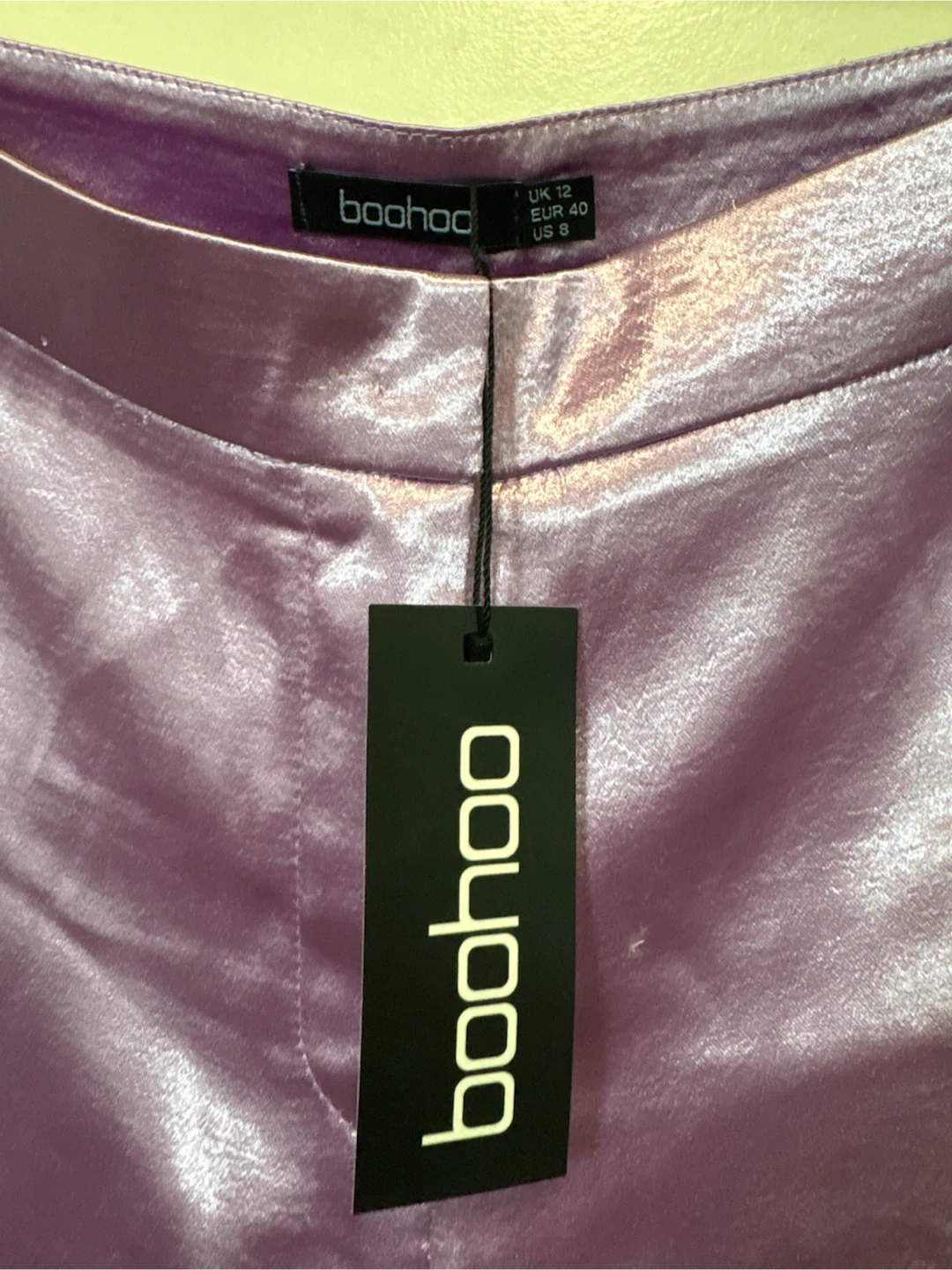 NWT boohoo US 6 Satin Pants - photo 3