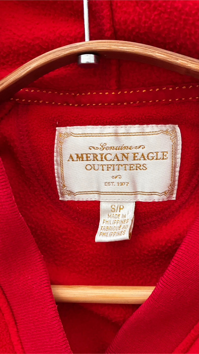 Red American Eagle Hoodie - photo 2