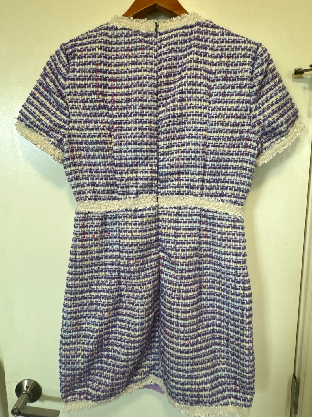 Shein Purple and cream multicolour dress - photo 2