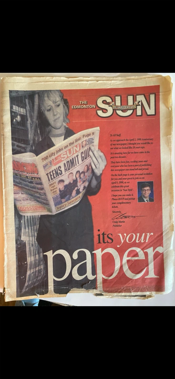 Collection of Vintage The Sun and Sunday Sun Newspapers - photo 2