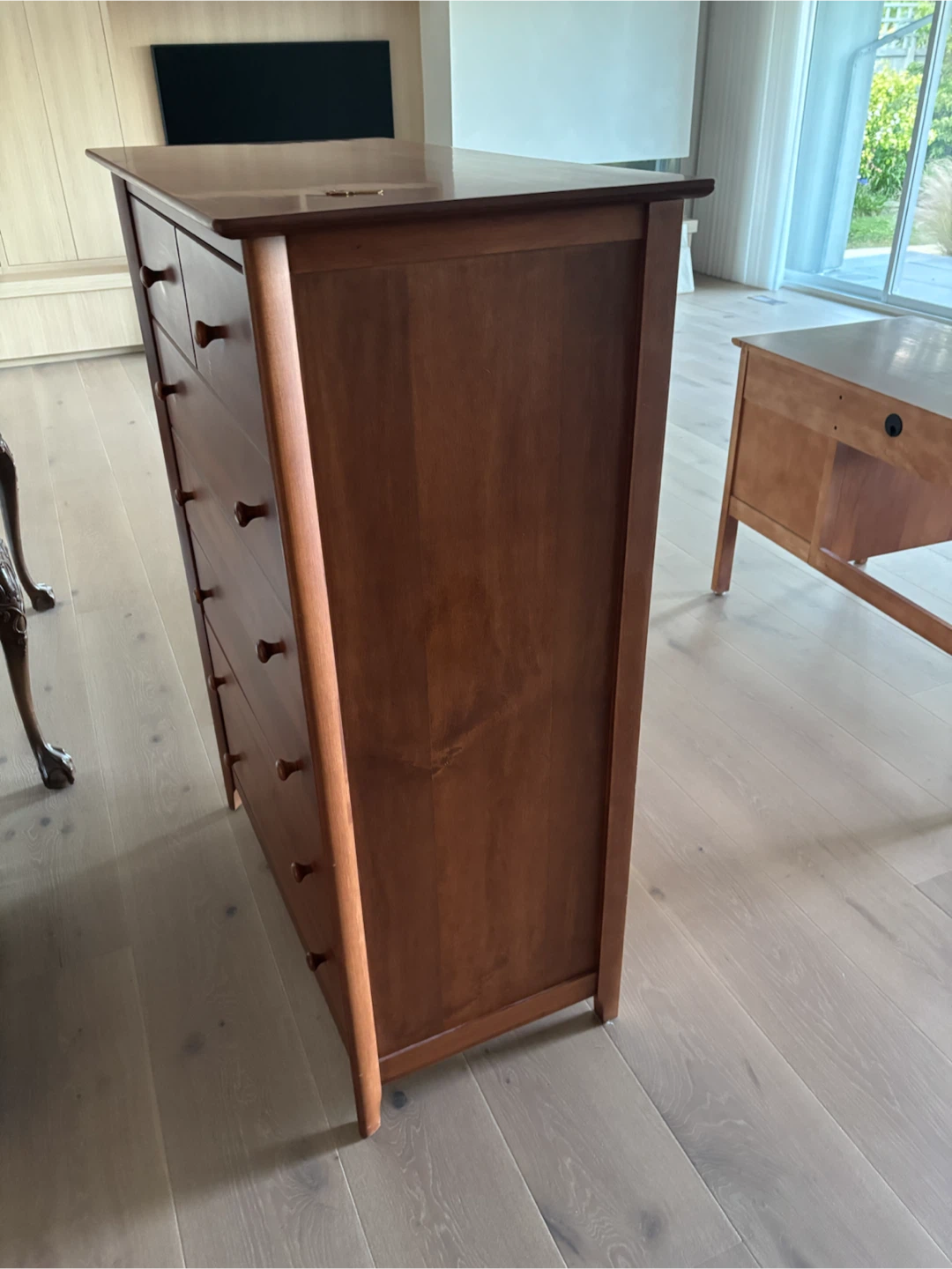 Vintage Full Oak 6-Drawer Dresser - photo 3