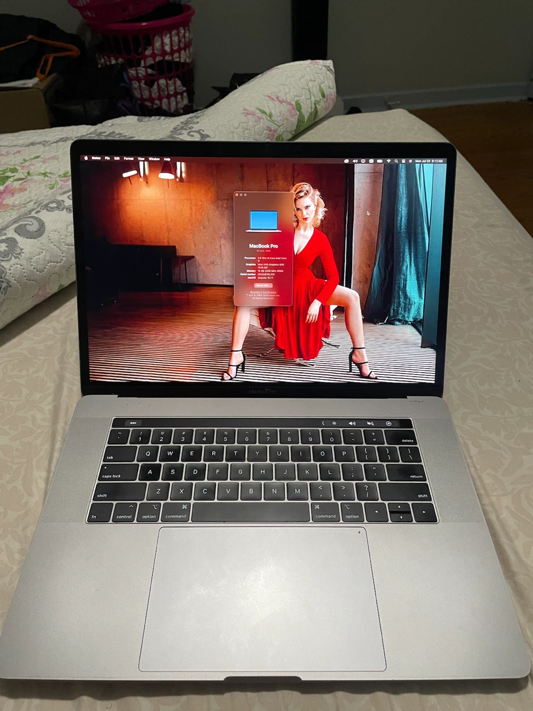 Apple MacBook Pro 15-inch, 2019
