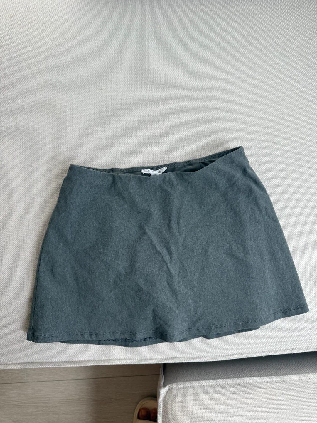 Garage Grey Mini Skirt