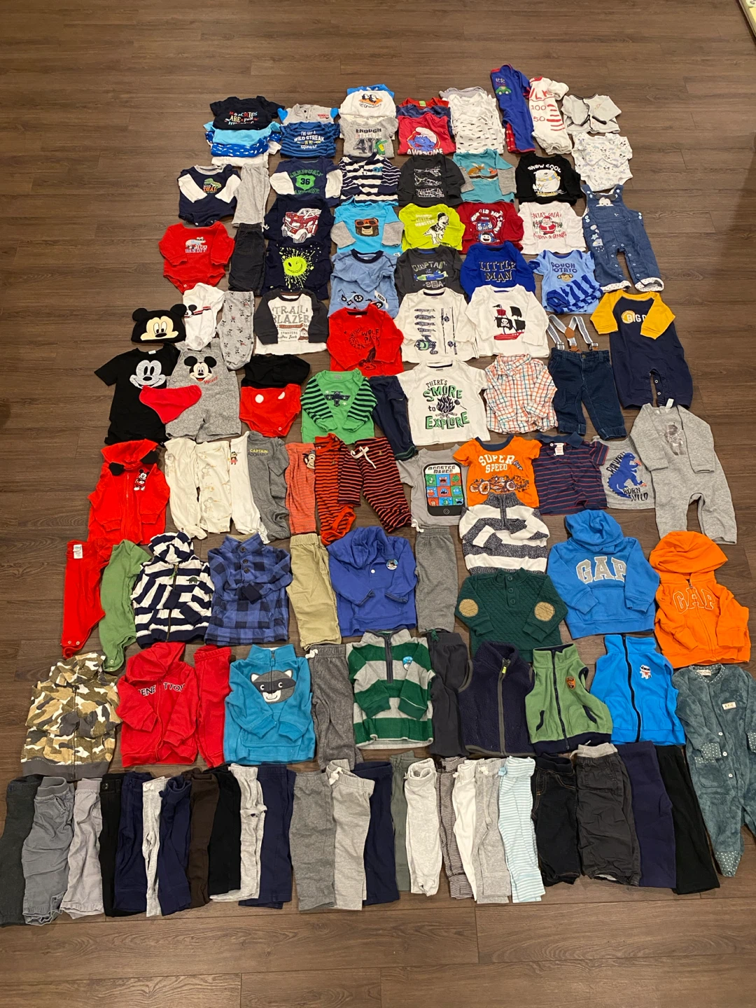 Baby Boys’ Clothing Bundle (6-12 Months)
