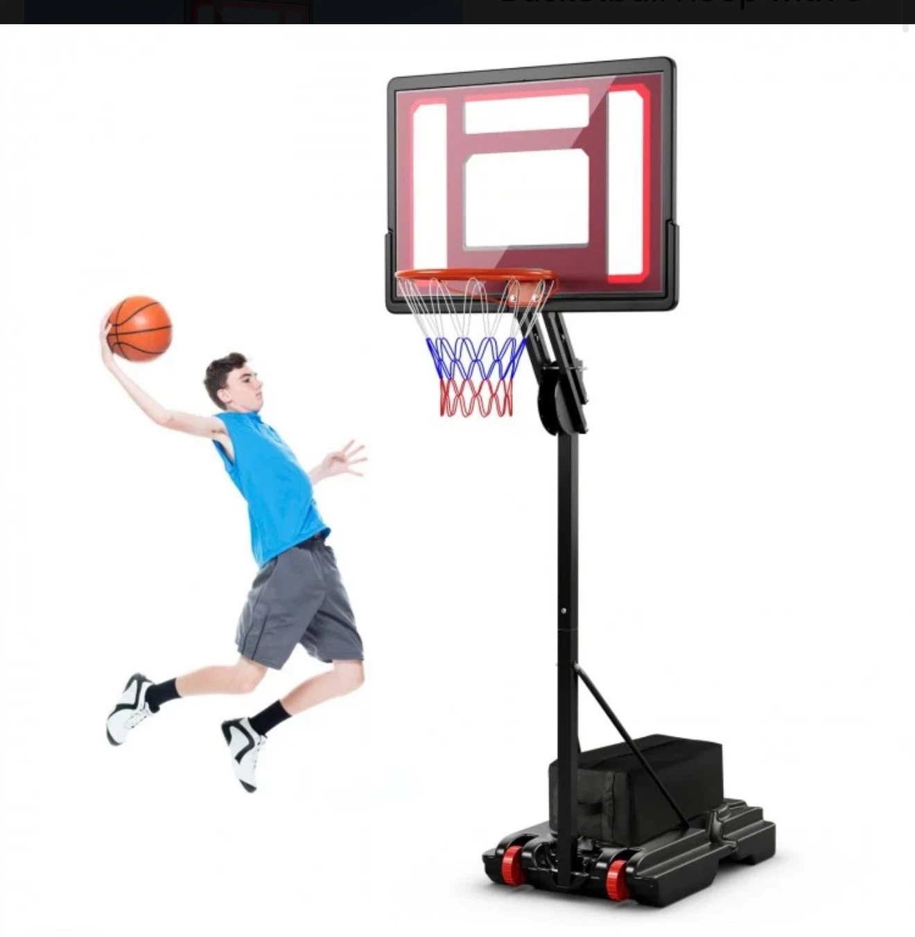 Portable Basketball Hoop - photo 3