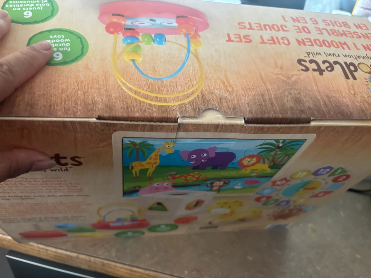 6 in 1 activity box brand new