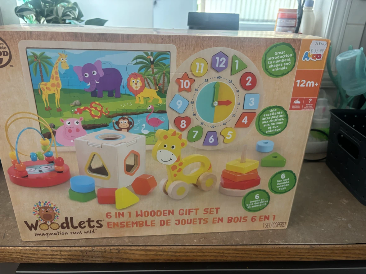 6 in 1 activity box brand new - photo 2