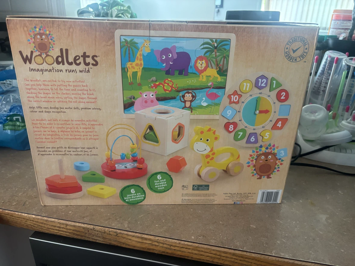 6 in 1 activity box brand new - photo 5