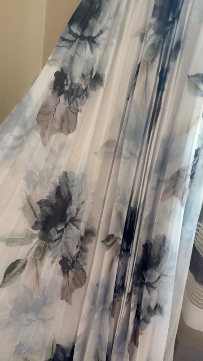 Floral Pleated Maxi Dress - photo 3
