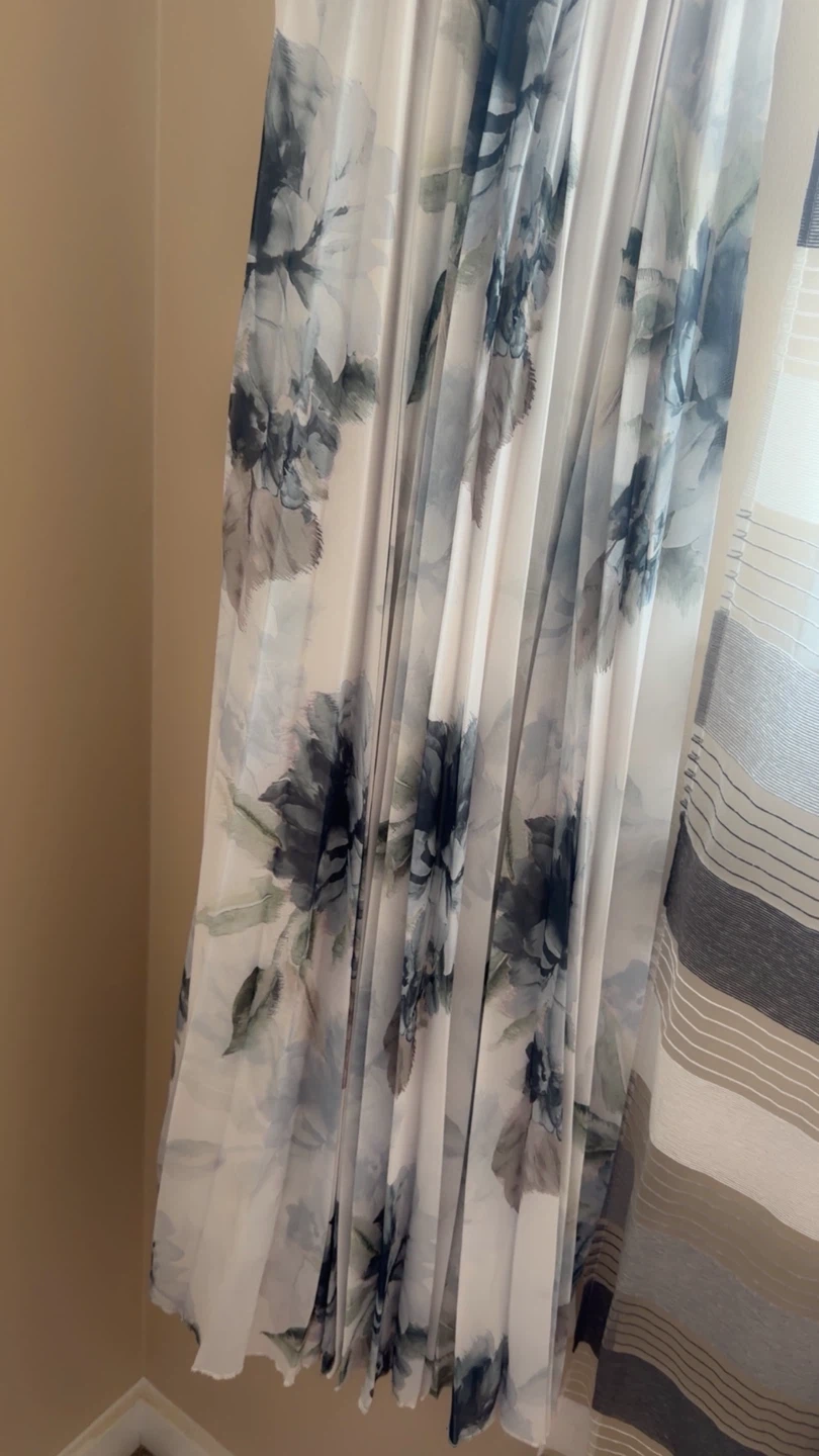 Floral Pleated Maxi Dress - photo 4