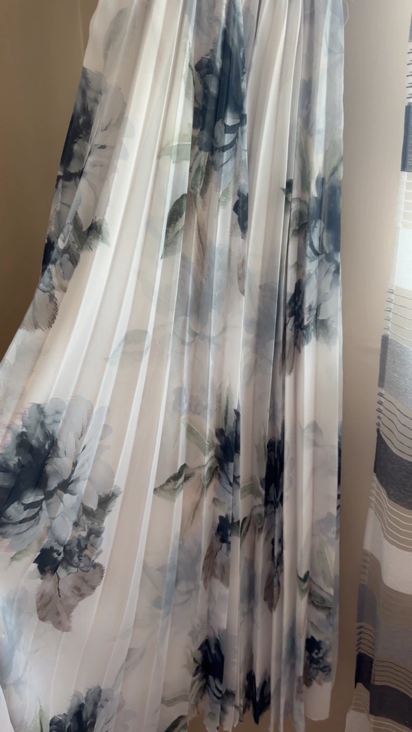 Floral Pleated Maxi Dress - photo 5