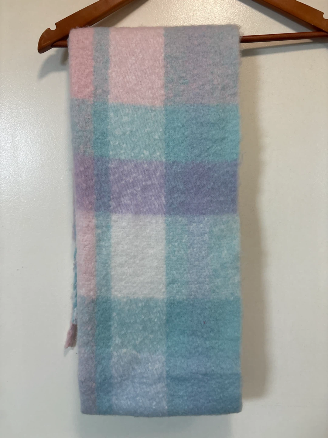 Pastel Candy Floss Fluffy Soft Scarf - photo 2