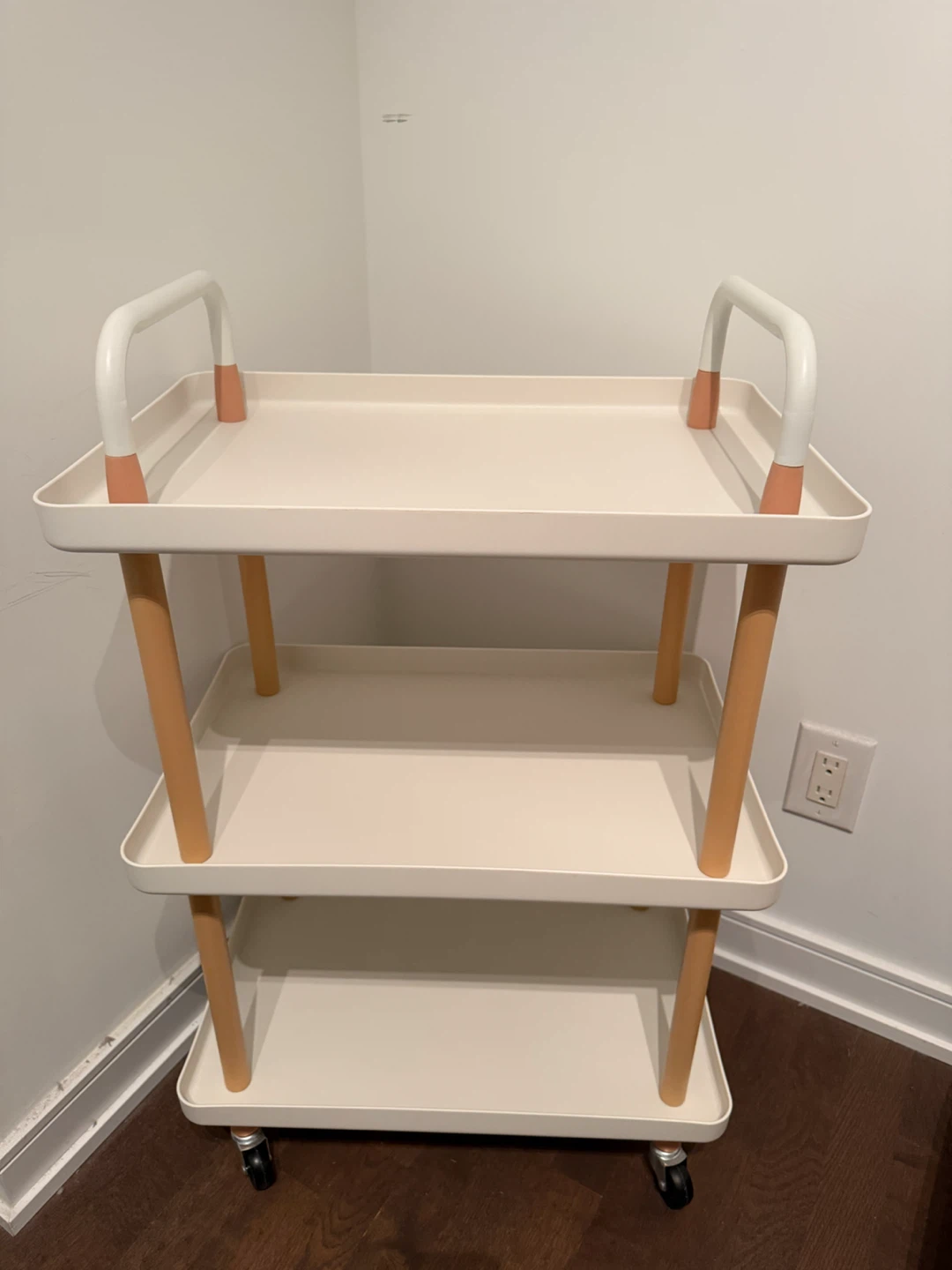 3-Tier Rolling Utility Cart