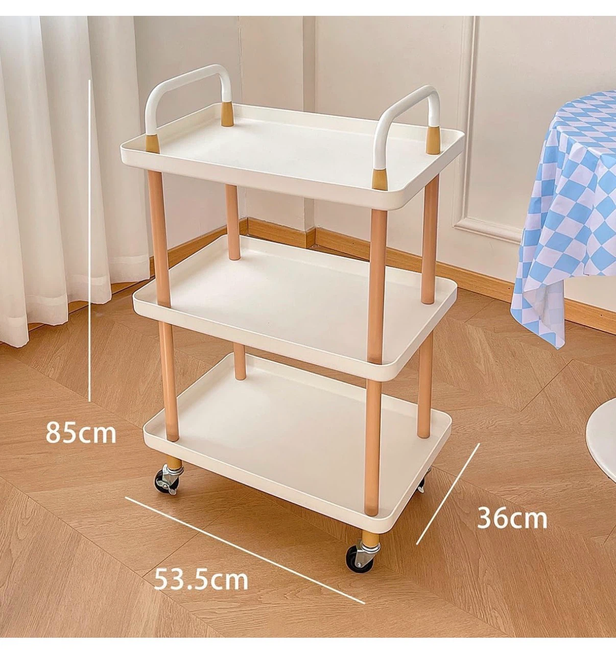 3-Tier Rolling Utility Cart - photo 3