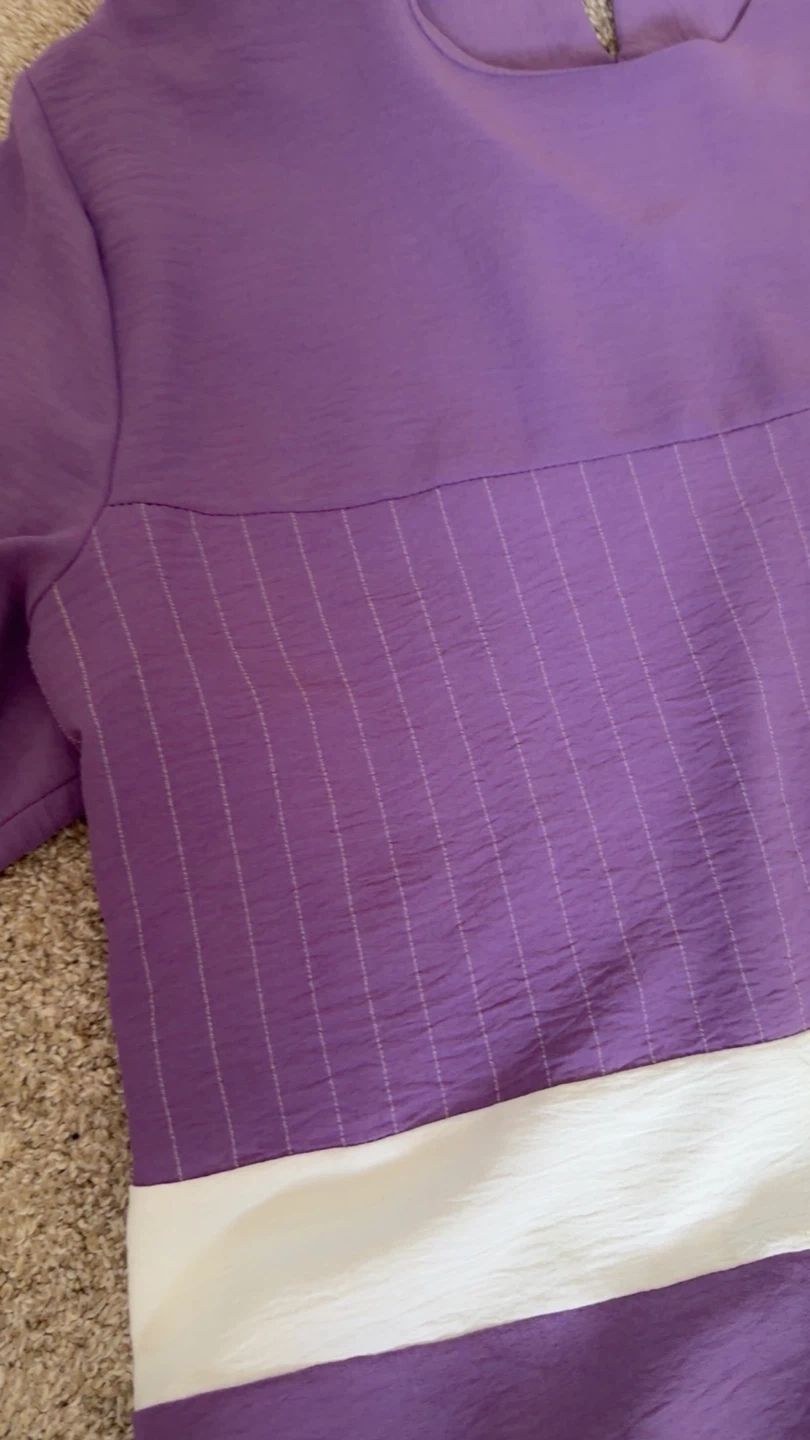 Purple Long Sleeve Top and Pants Set - photo 5