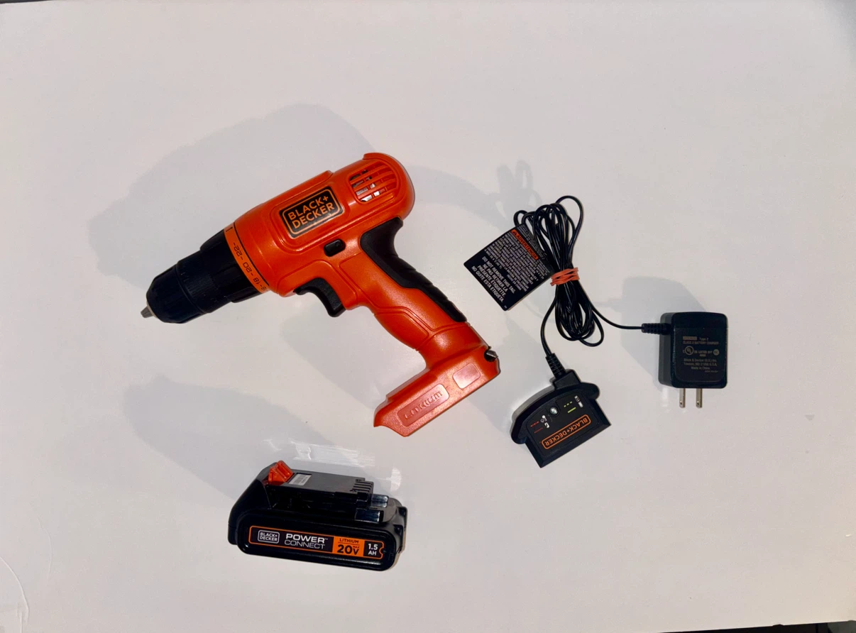Black+Decker 20V MAX Cordless Drill