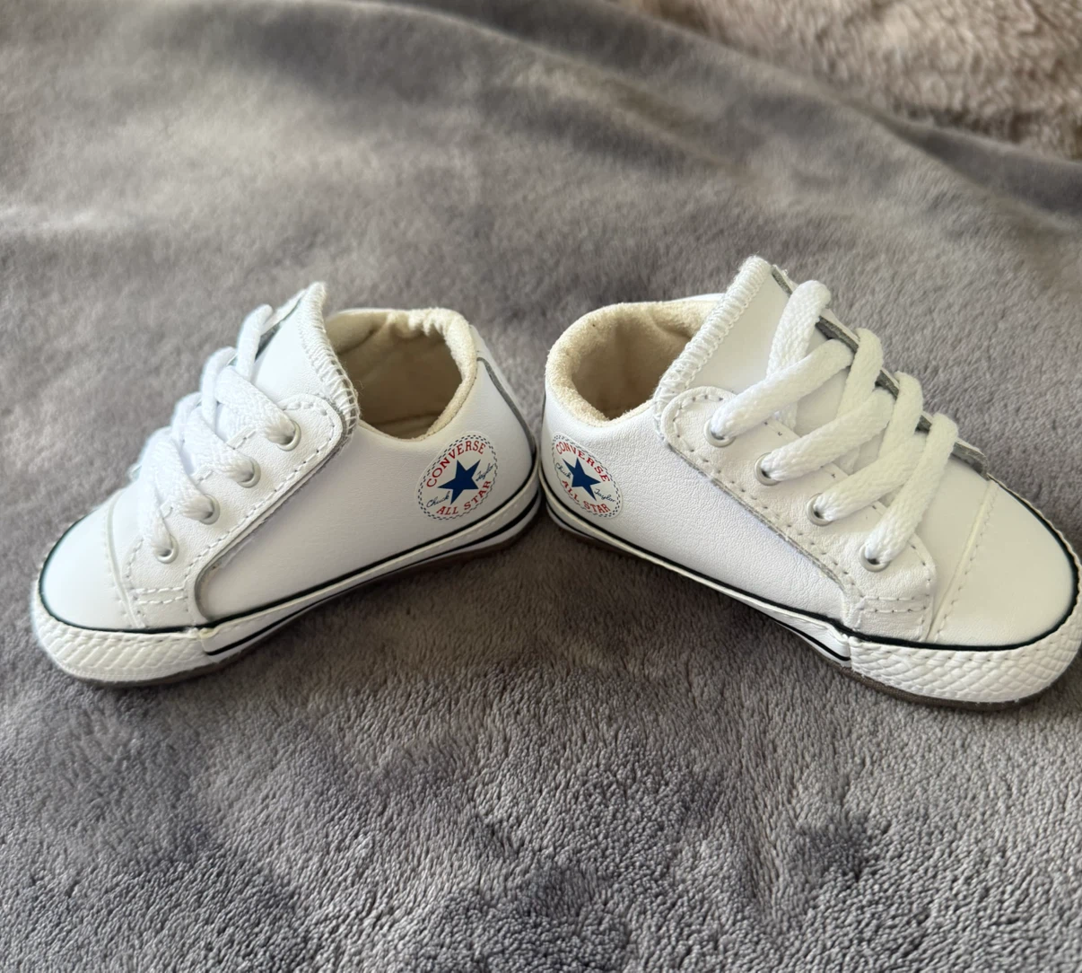 Converse All Star baby Shoes White