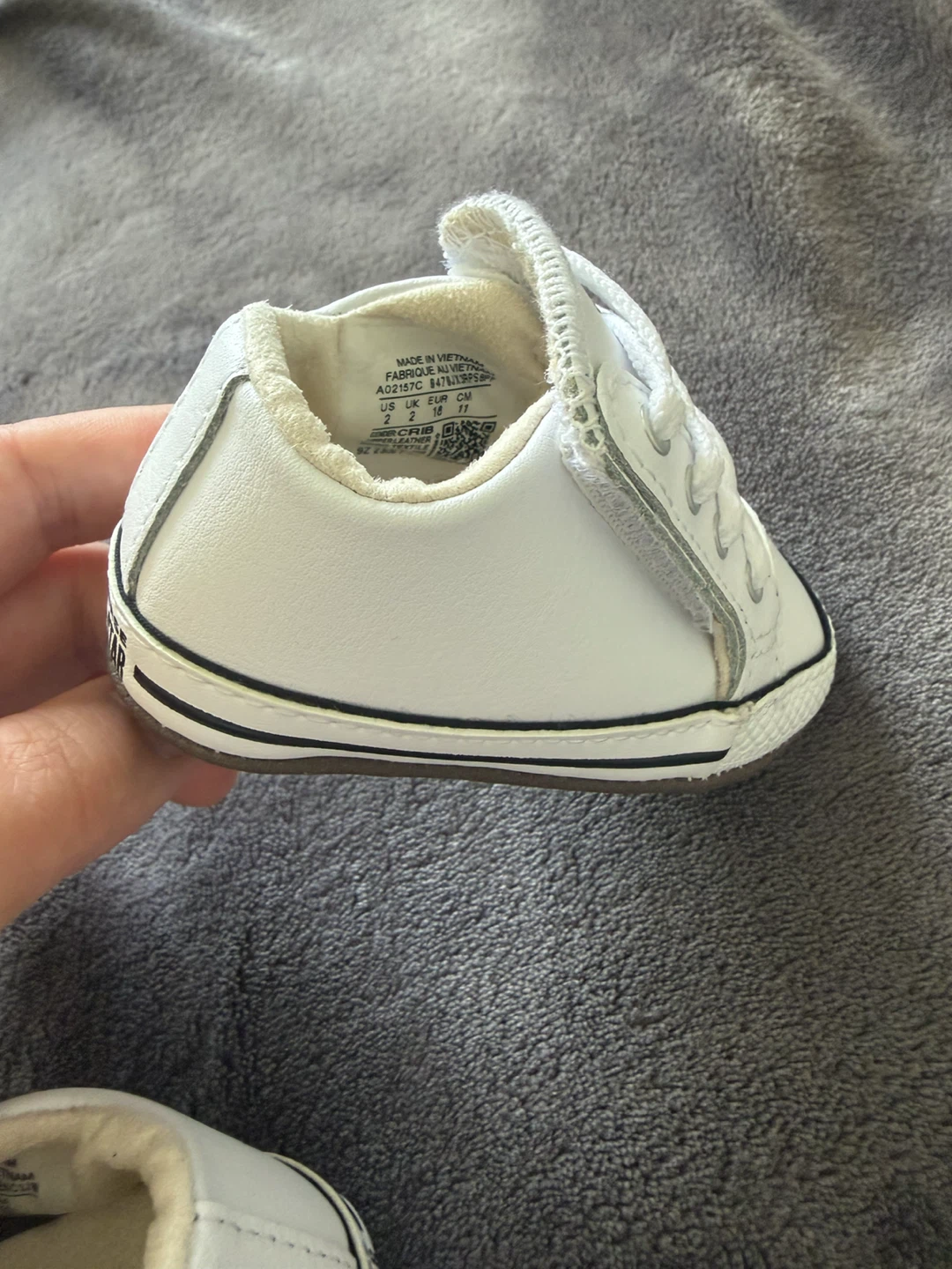 Converse All Star baby Shoes White - photo 3