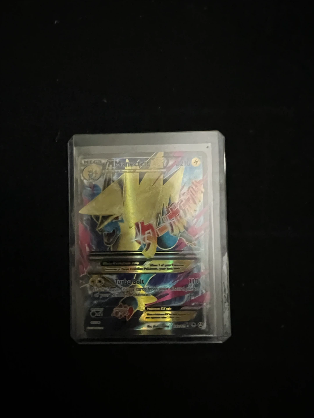 Mega Manectric-EX Pokémon Card
