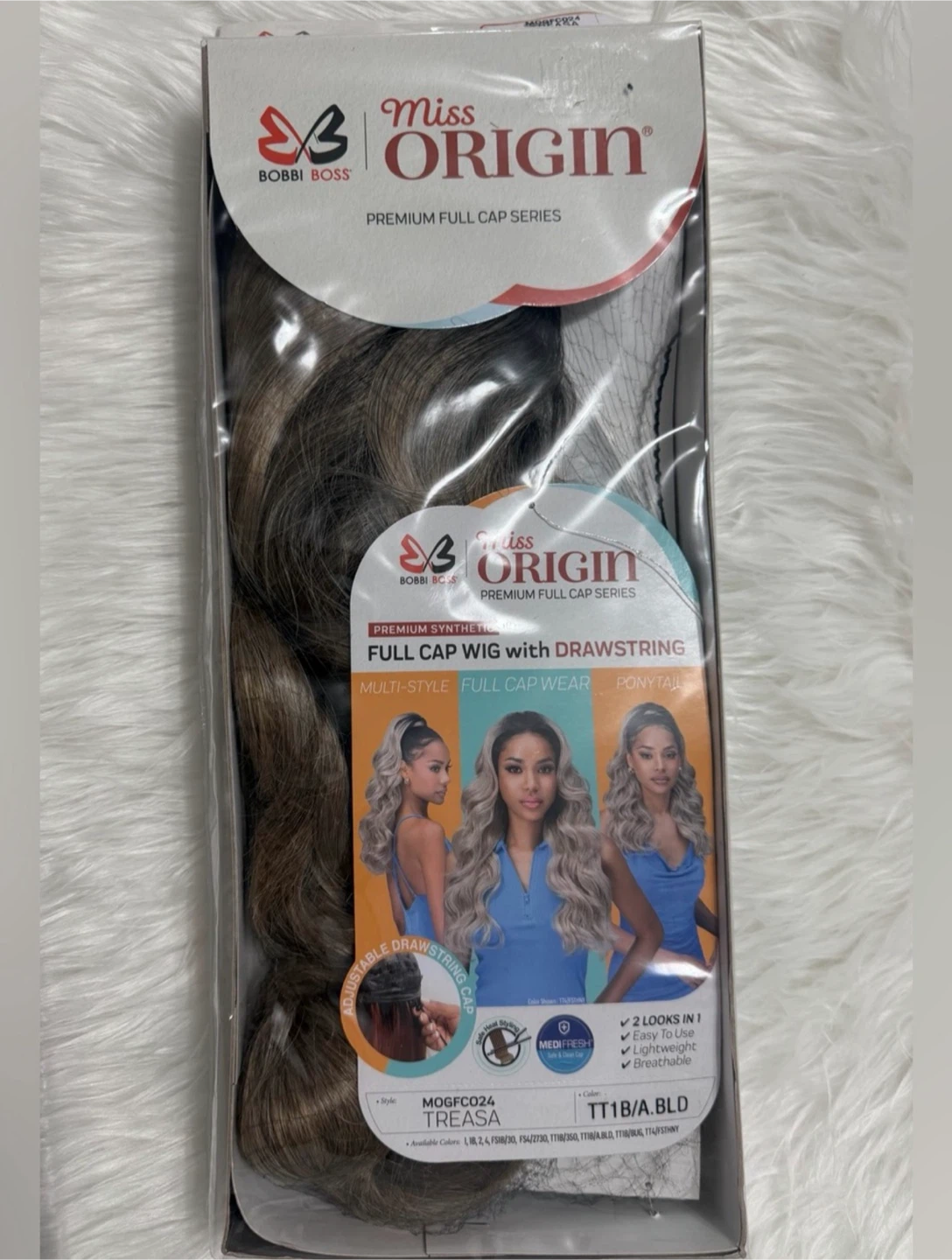 Miss Origin Bobbi Boss Premium Synthetic Full Cap Wig - photo 2