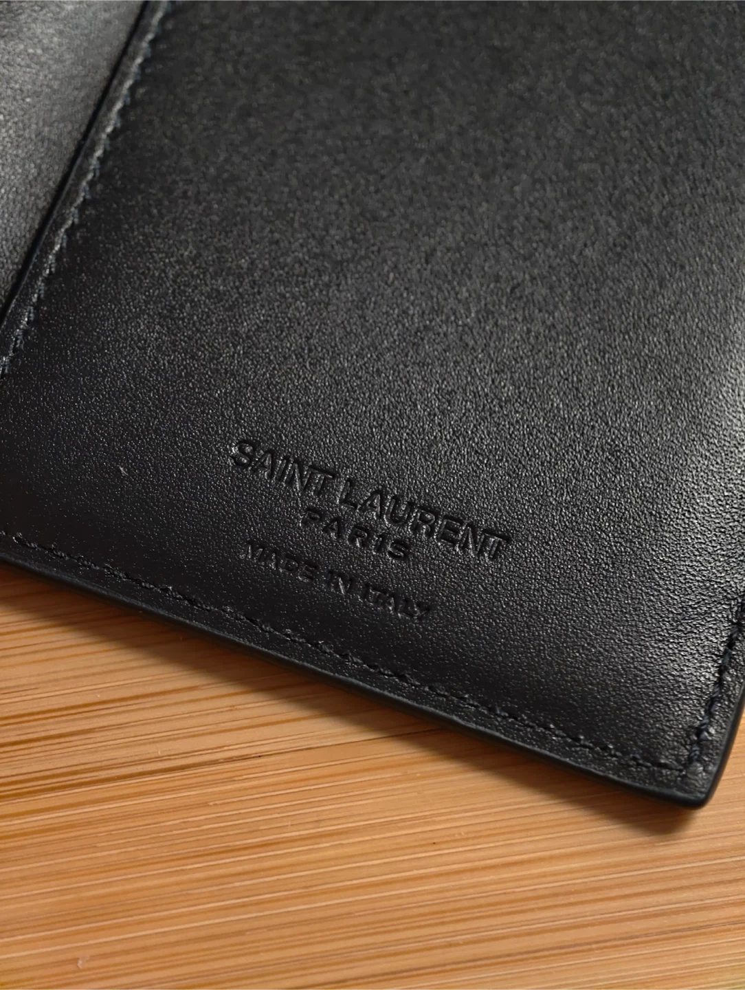 Saint Laurent Card Wallet (Midnight Blue) - photo 4