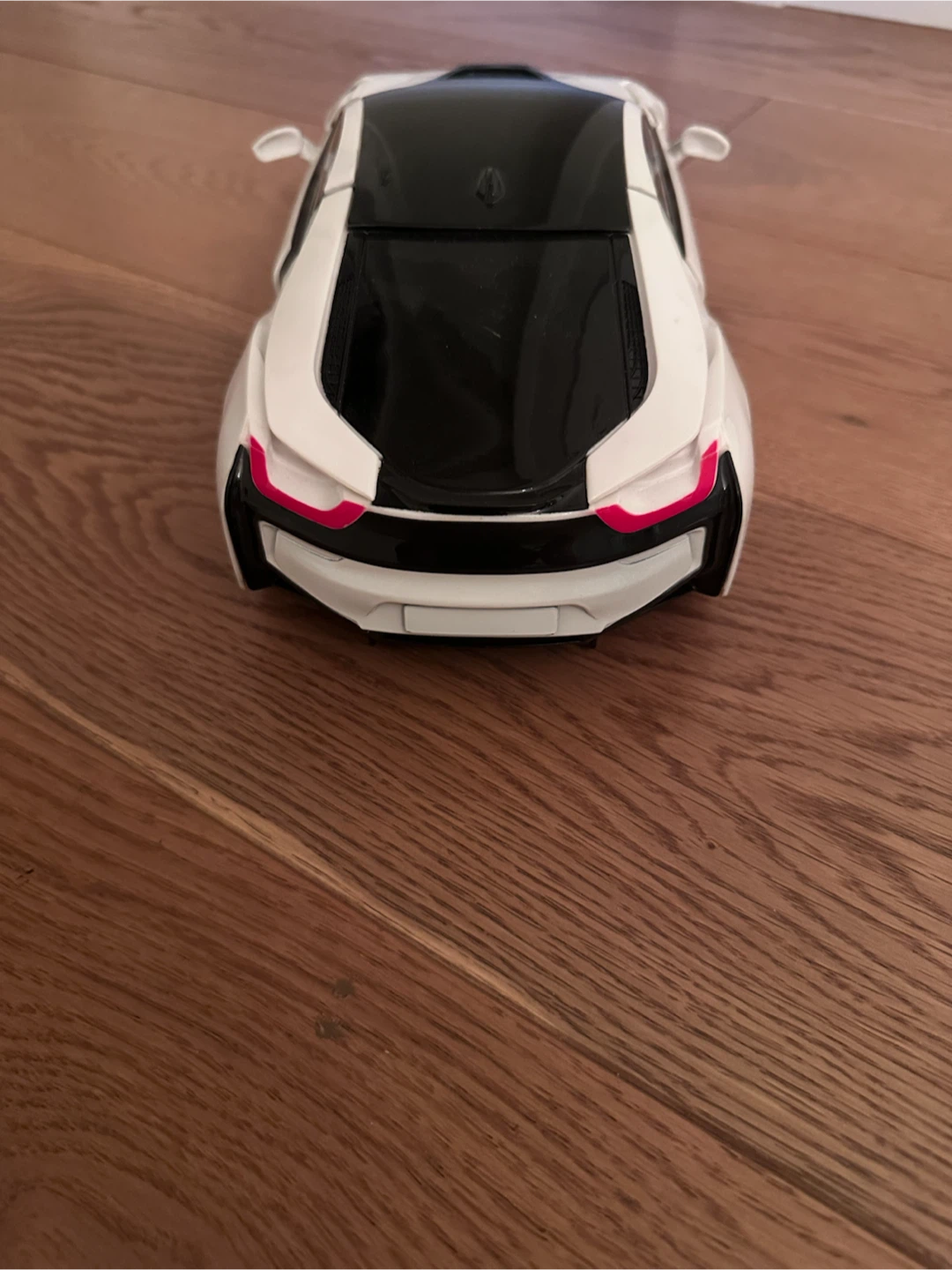 White Remote transformer Control Robot Car - photo 3