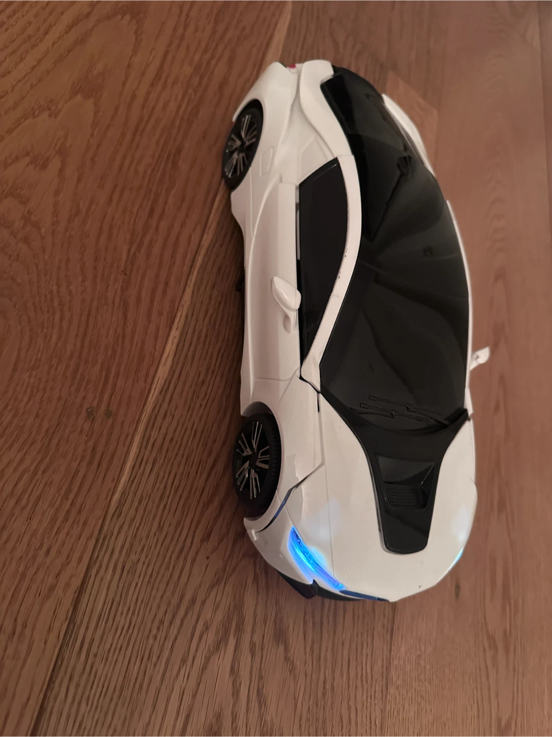 White Remote transformer Control Robot Car - photo 4