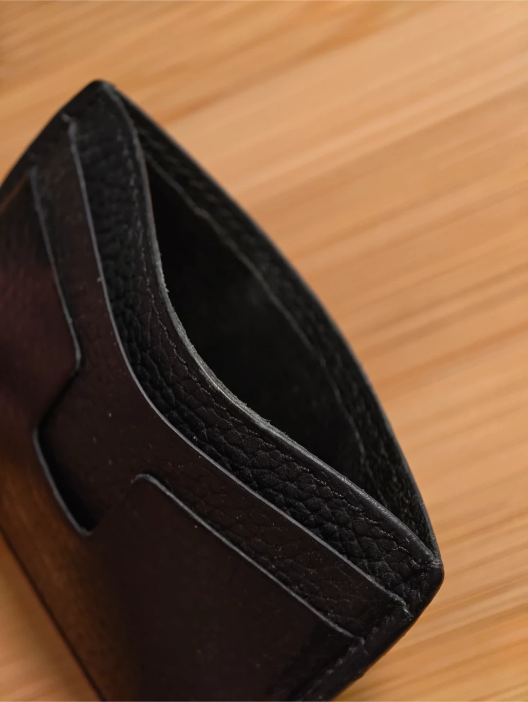 TOM FORD Black Leather Card Holder - photo 3