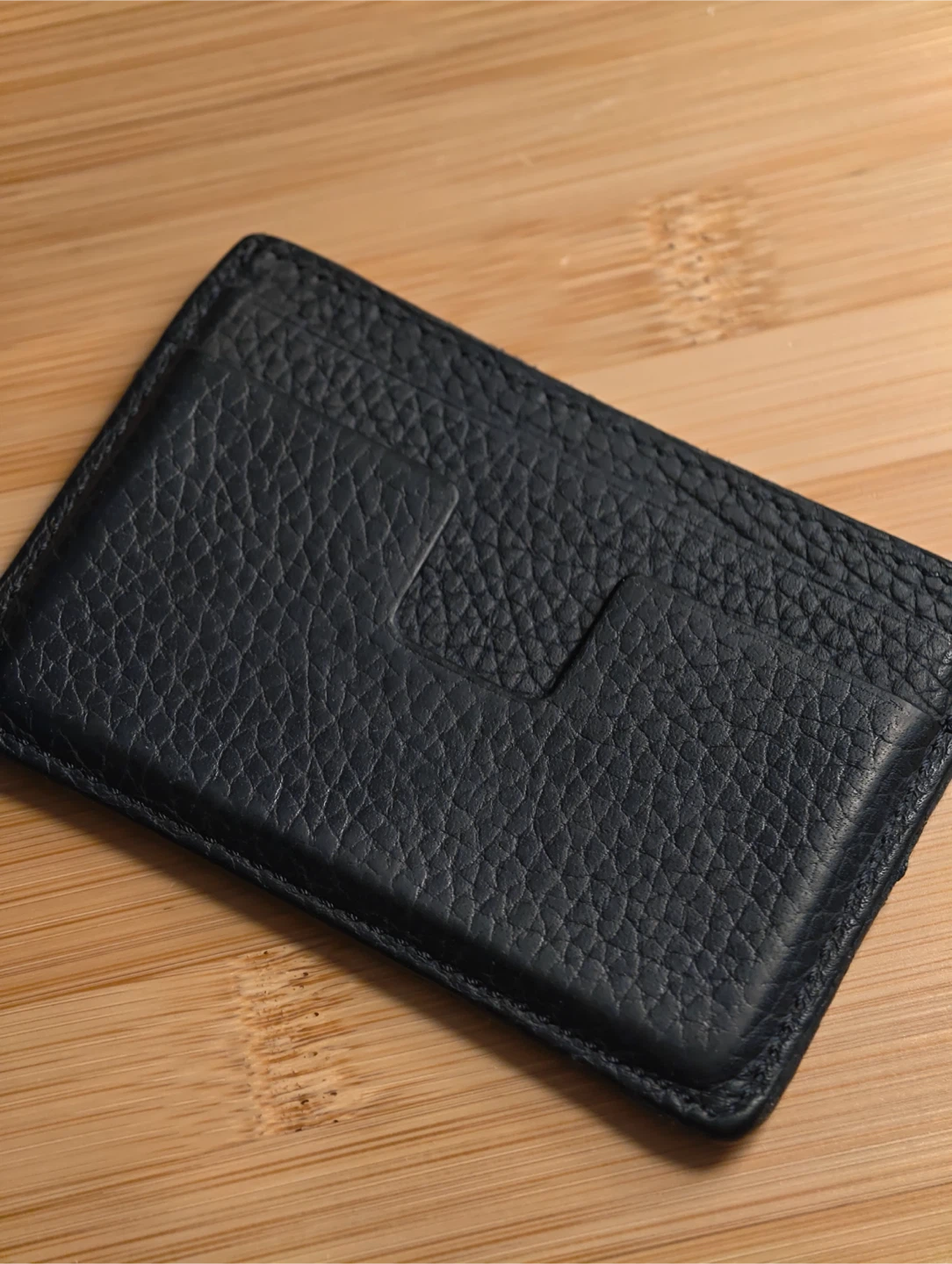 TOM FORD Black Leather Card Holder - photo 5