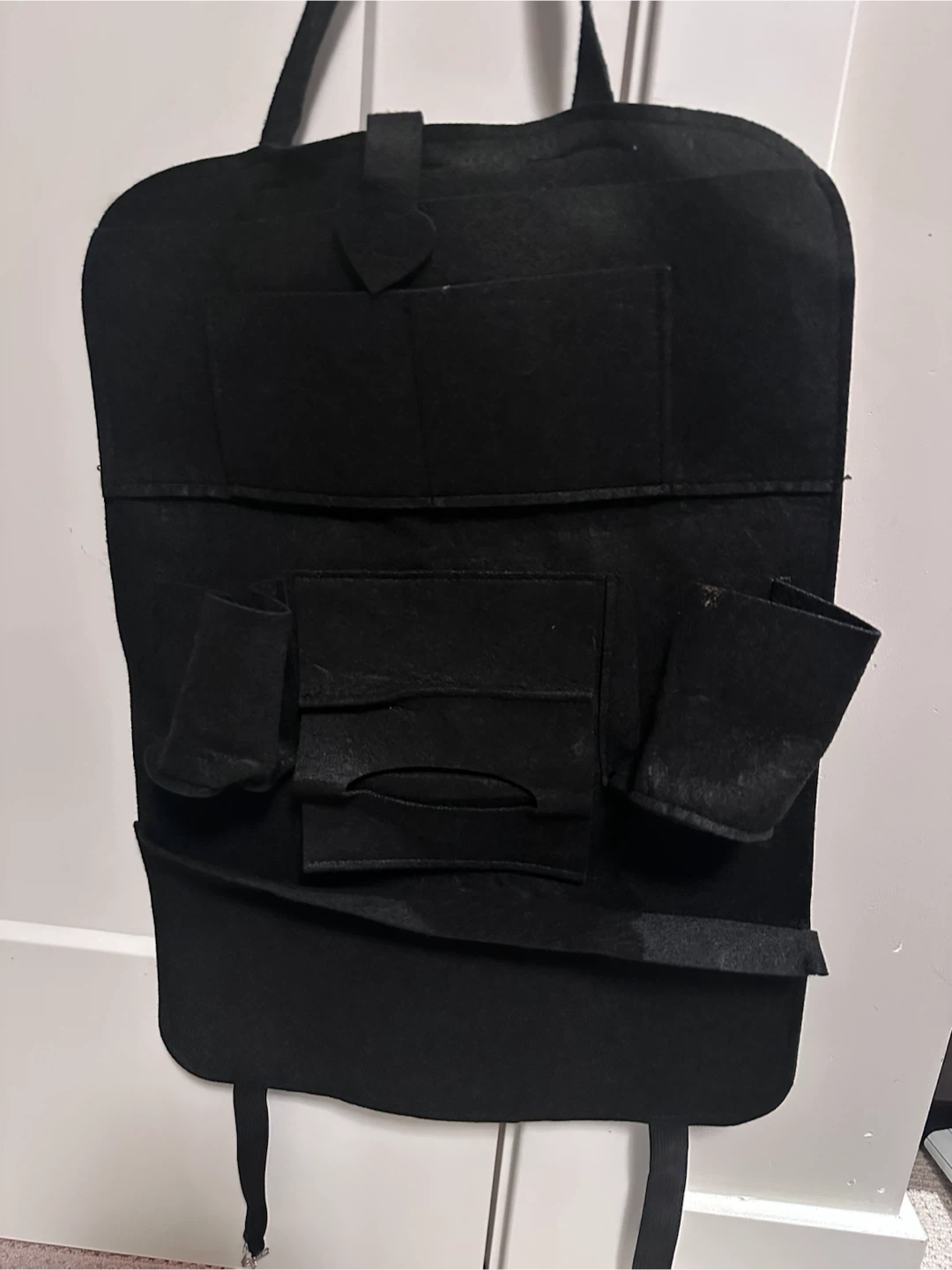 2 Car Seat Organizers & 2 Mini Trash Bins