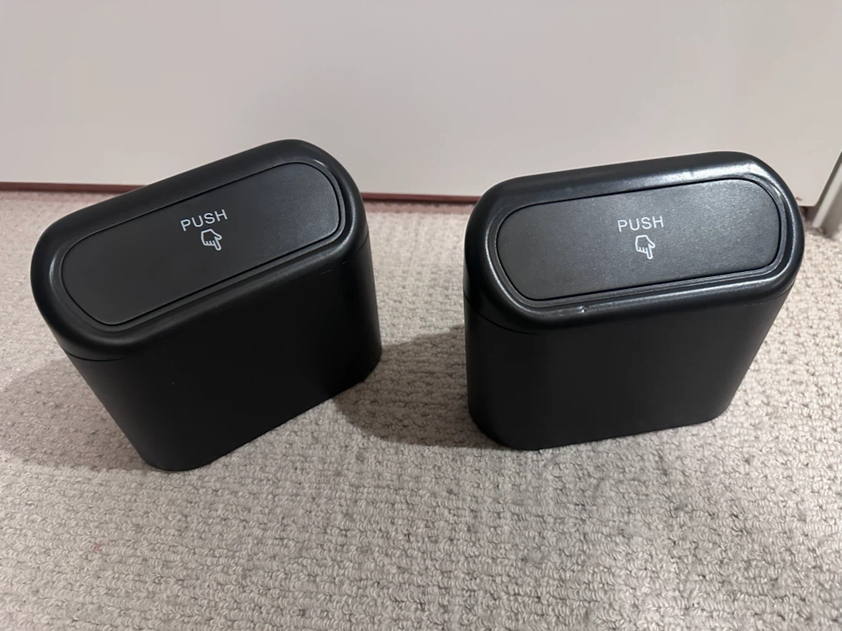 2 Car Seat Organizers & 2 Mini Trash Bins - photo 3