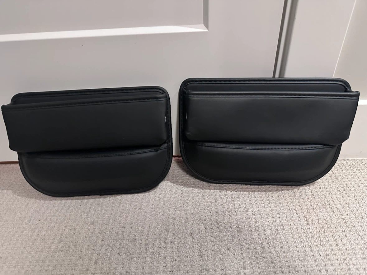 2 Car Seat Organizers & 2 Mini Trash Bins - photo 4