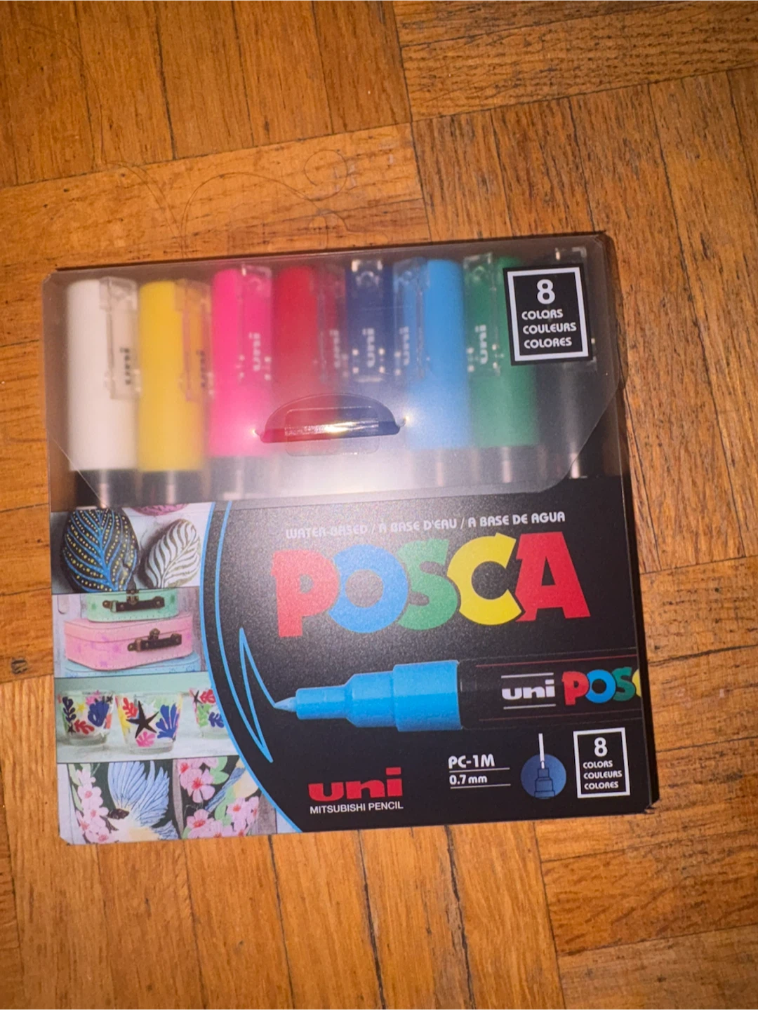 Uni Posca Paint Markers - 8 Colours