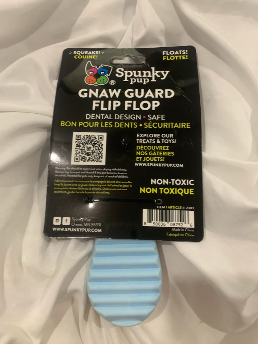 Spunky Pup Gnaw Guard Flip Flop Dog Toy - photo 2