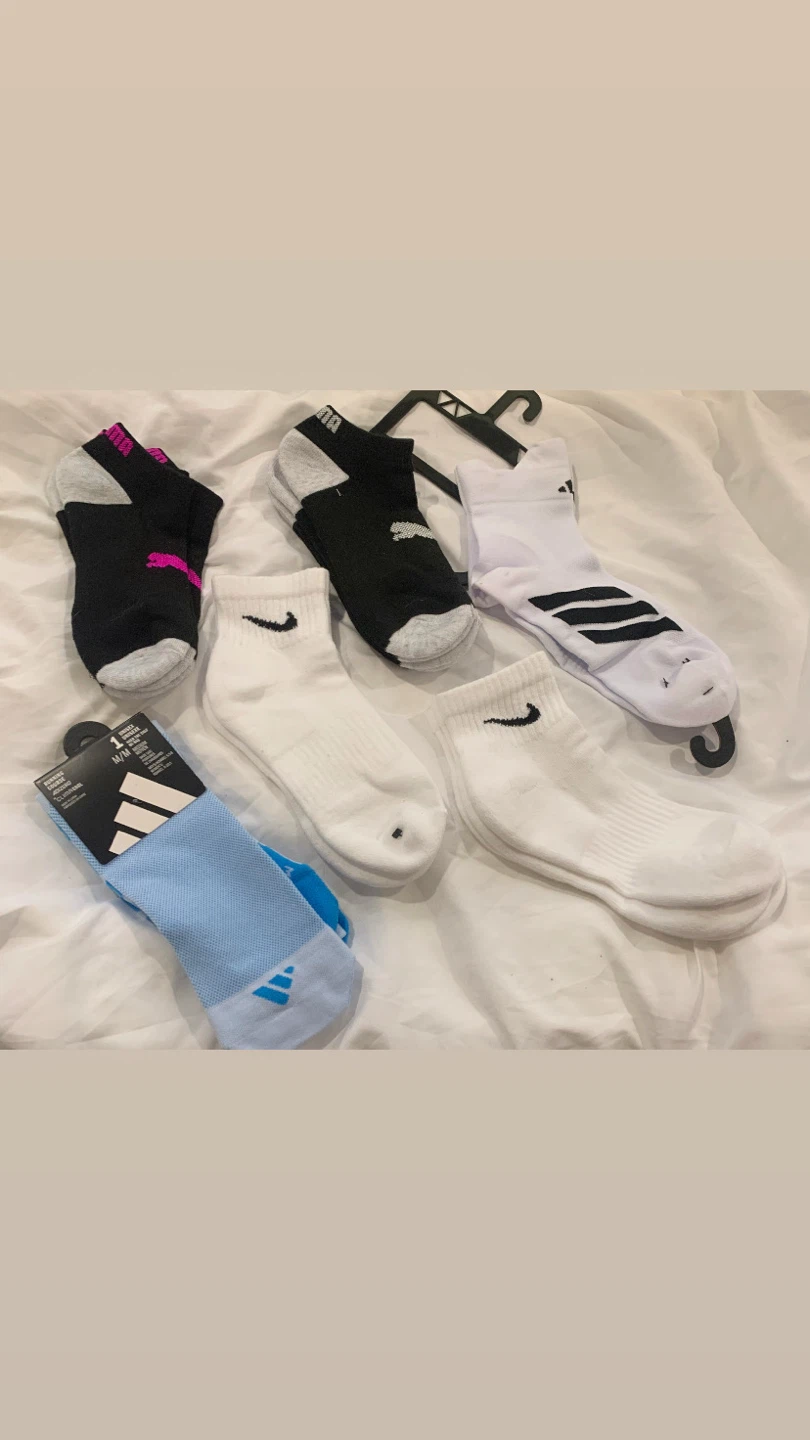 Assorted Athletic Socks - Nike, Adidas, Puma - photo 2