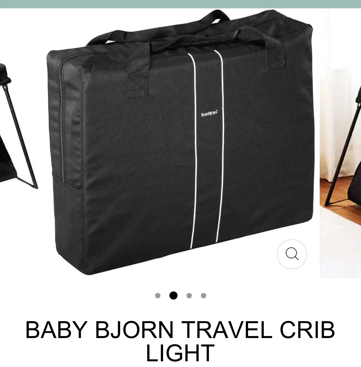 Baby Bjorn Travel Crib Light - photo 2