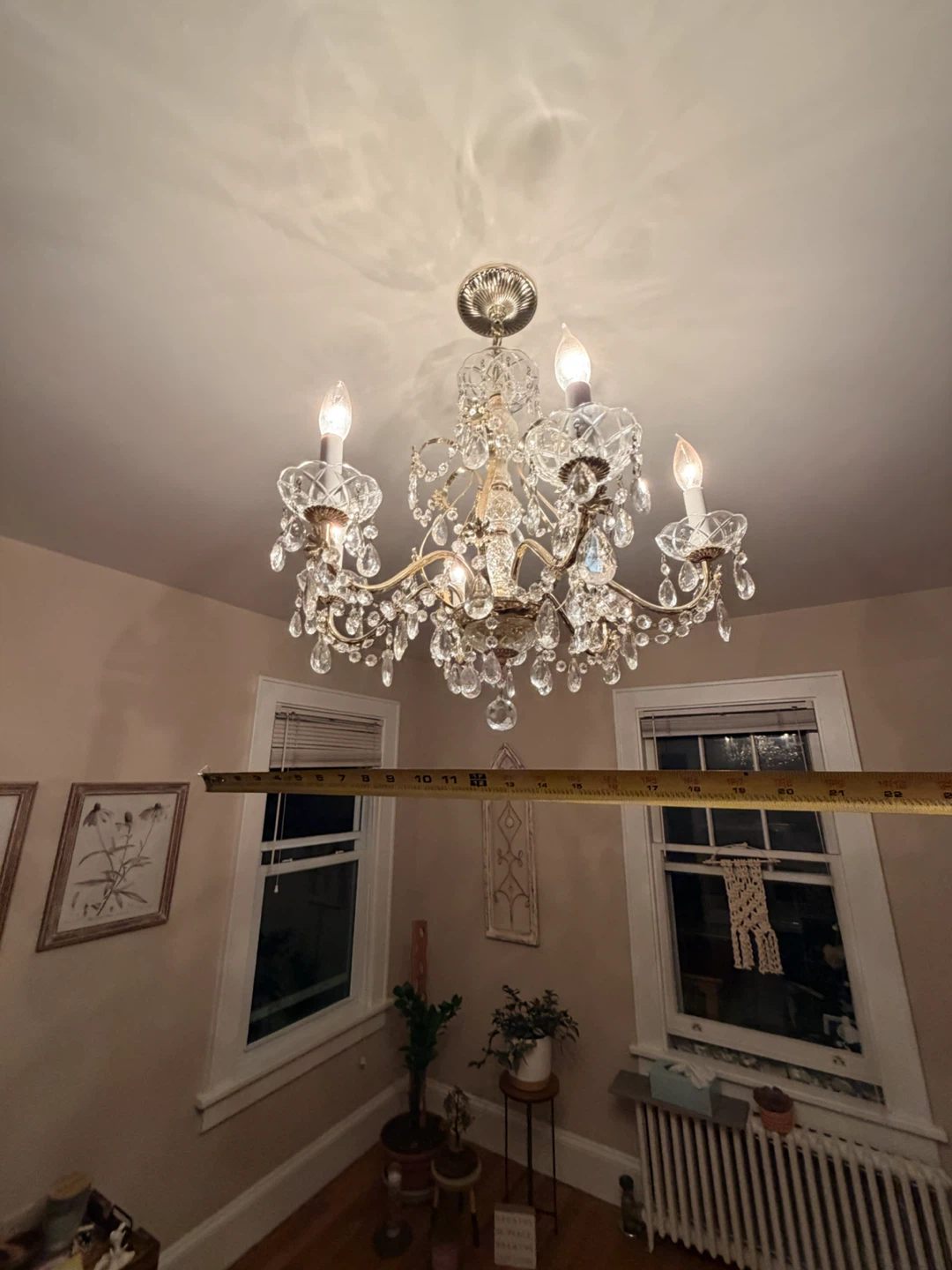 Crystal Chandelier Light Fixture