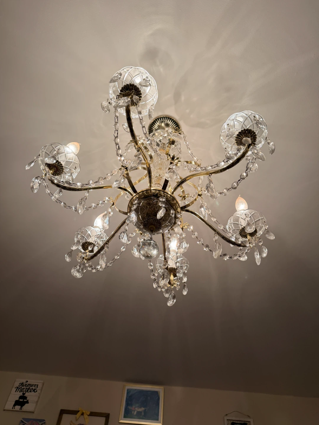 Crystal Chandelier Light Fixture - photo 3