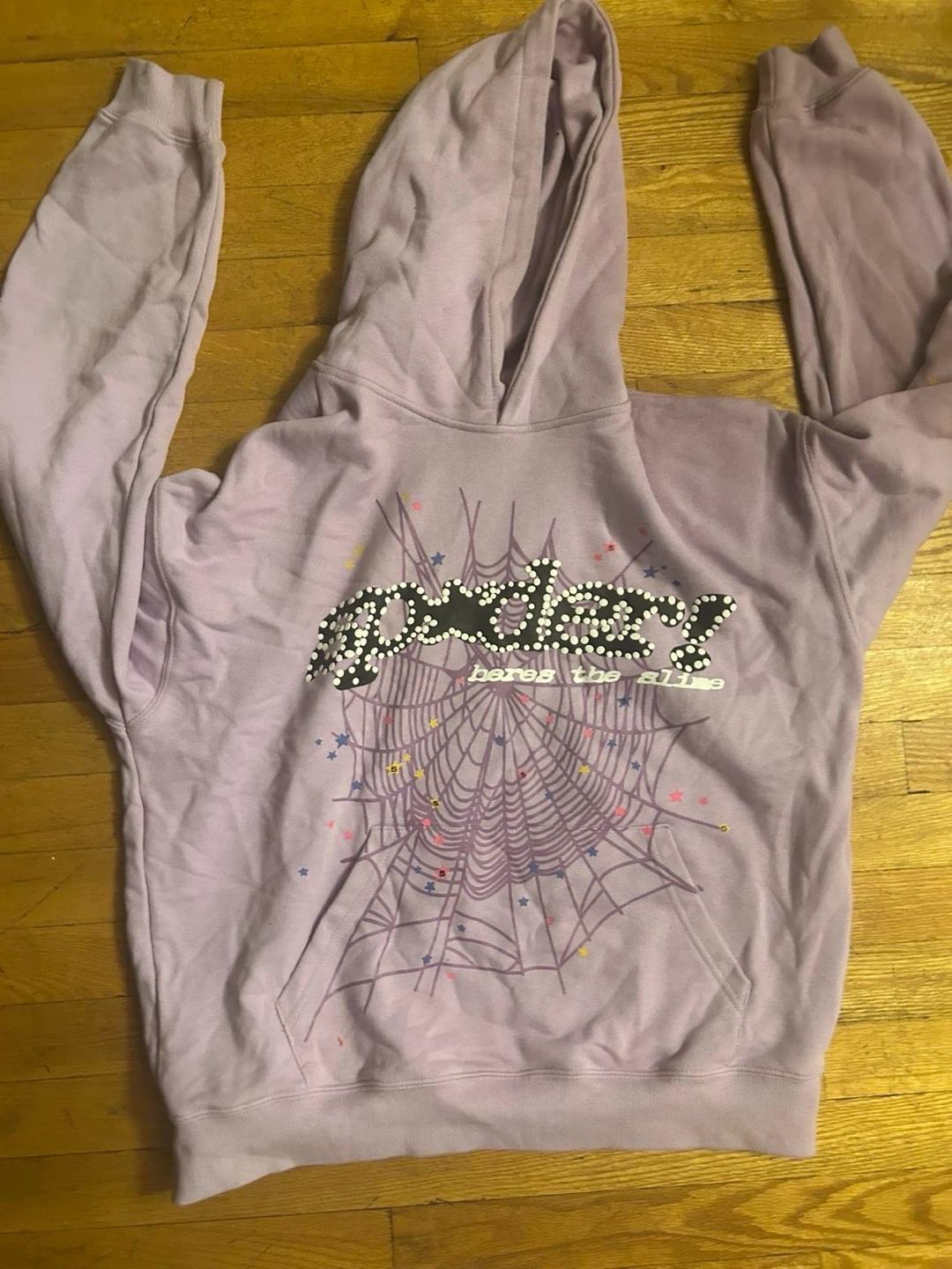 Purple Spiders Hoodie