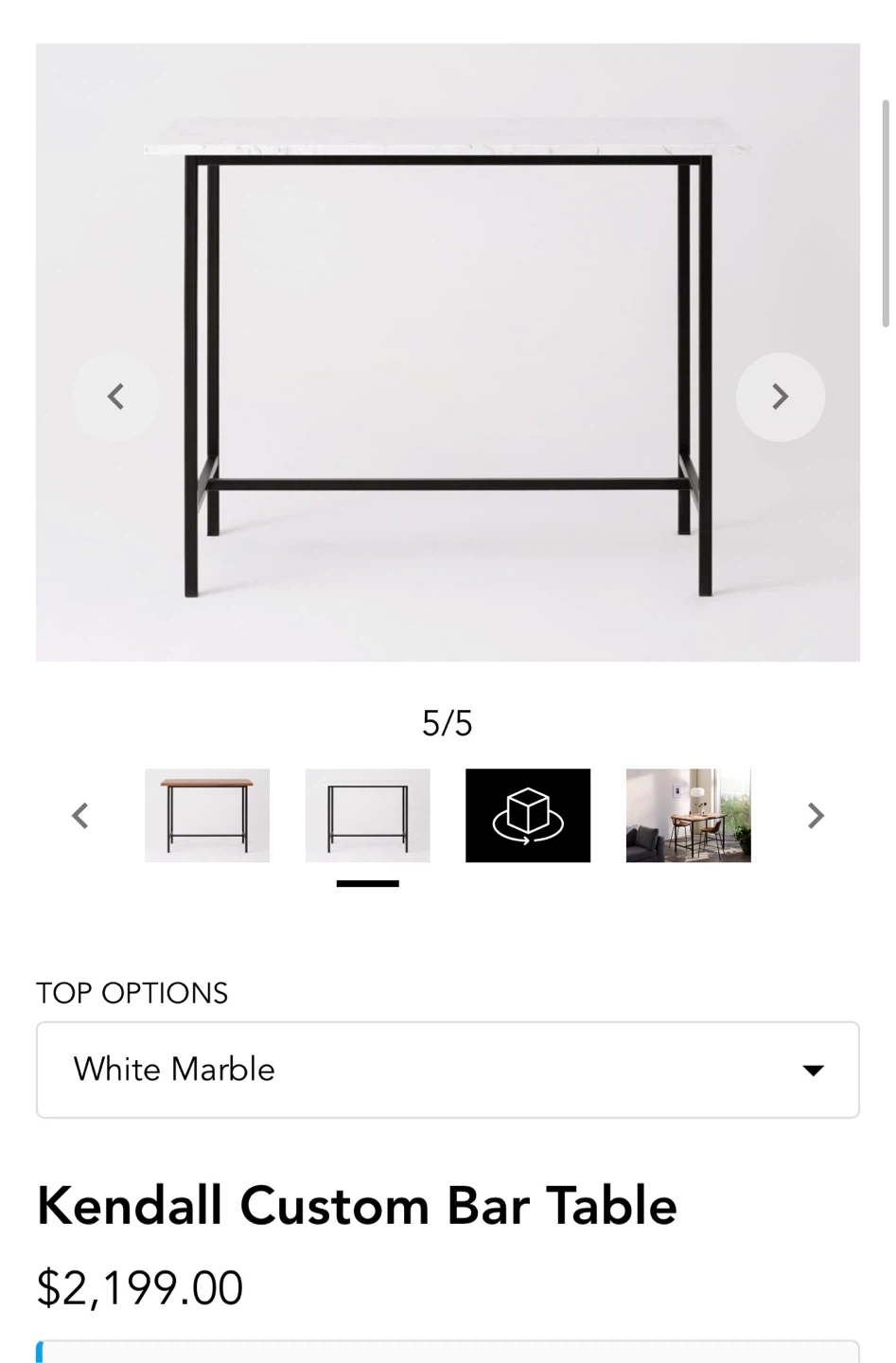 EQ3 Kendall Dining Table - photo 3