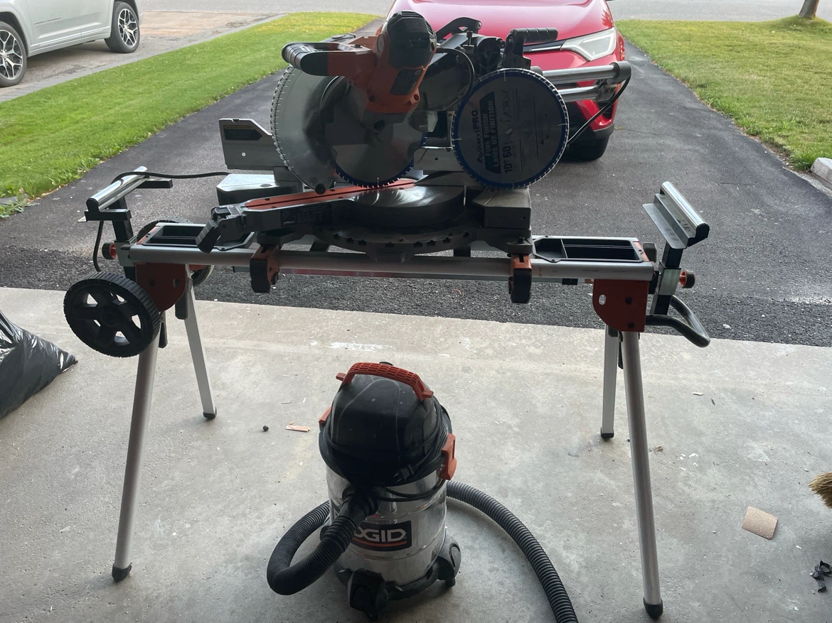 Dewalt Miter Saw with Stand
